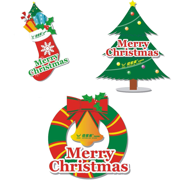 Transparent Christmas Tree Santa Claus Christmas Ornament Fir Christmas Decoration for Christmas