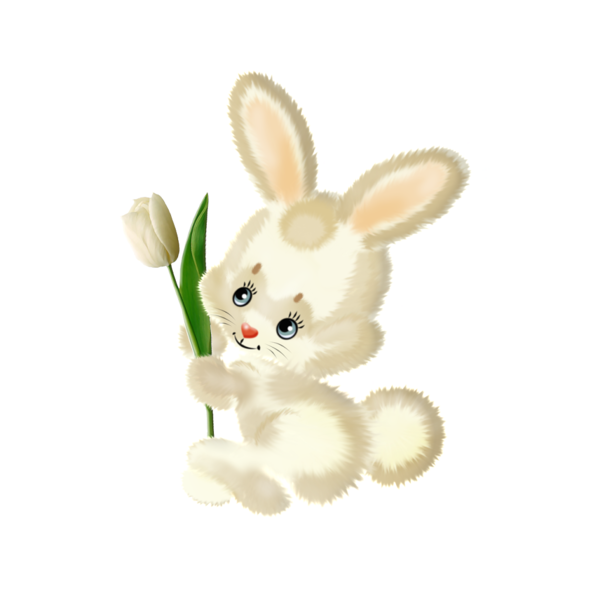Transparent Rabbit Hare Gimp Stuffed Toy Material for Easter