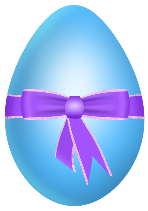 Transparent Easter Egg Egg Purple Aqua for Easter