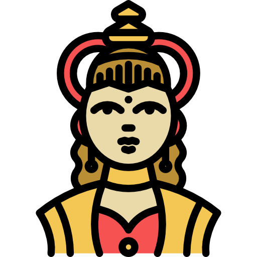 Transparent Puja Tilaka Kumkuma Yellow Headgear for Diwali
