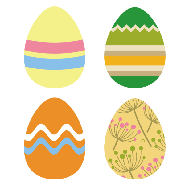 Transparent Easter Egg Easter Egg Design Easter Food Yellow for Easter