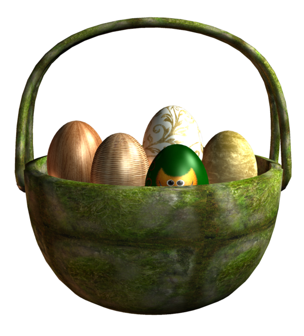 Transparent Easter Egg Egg Basket Tableware for Easter