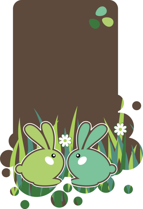 Transparent Easter Bunny Easter Easter Egg Green Frog for Easter