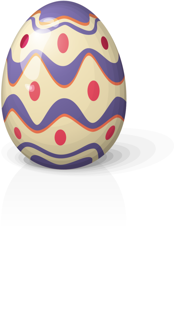 Transparent Red Easter Egg Easter Egg Easter Circle for Easter