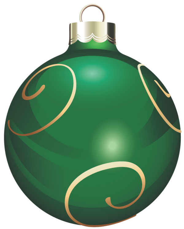 Transparent Christmas Ornament Christmas Green Sphere for Christmas