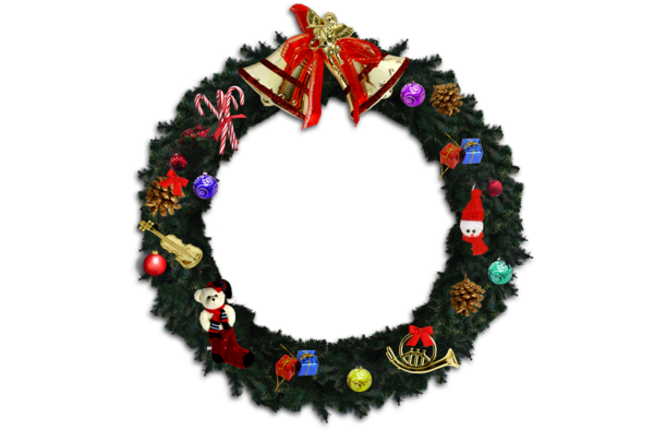 Transparent Gingerbread House Creative Christmas Book Christmas Christmas Decoration Wreath for Christmas
