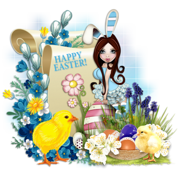 Transparent Preview Flower Flora for Easter