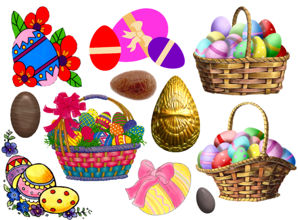 Transparent Mishloach Manot Easter Easter Basket Basket Food for Easter