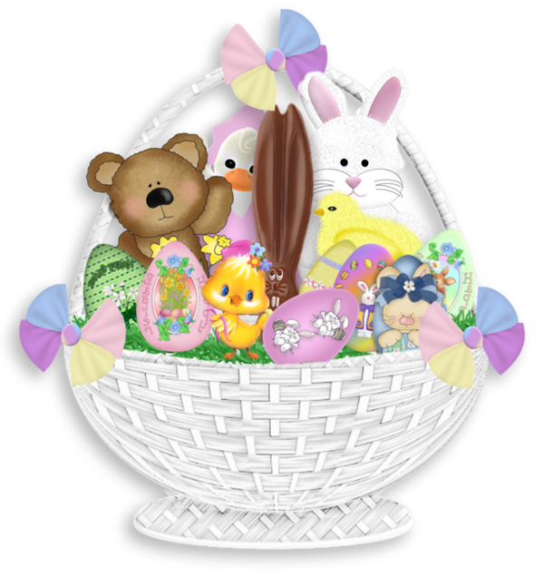 Transparent Easter Bunny Easter Facebook Toy Gift for Easter