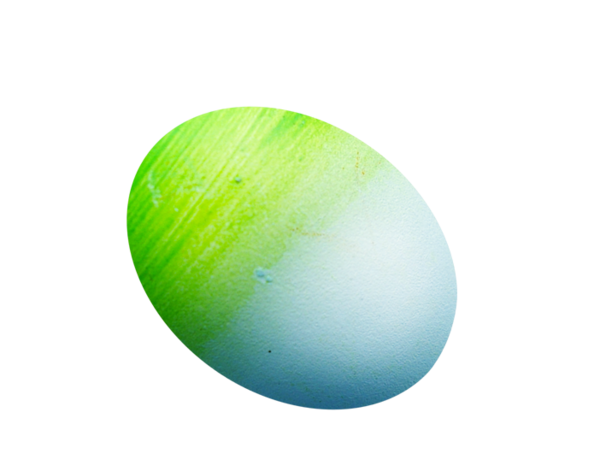 Transparent Green Bluegreen Blue Sphere Circle for Easter
