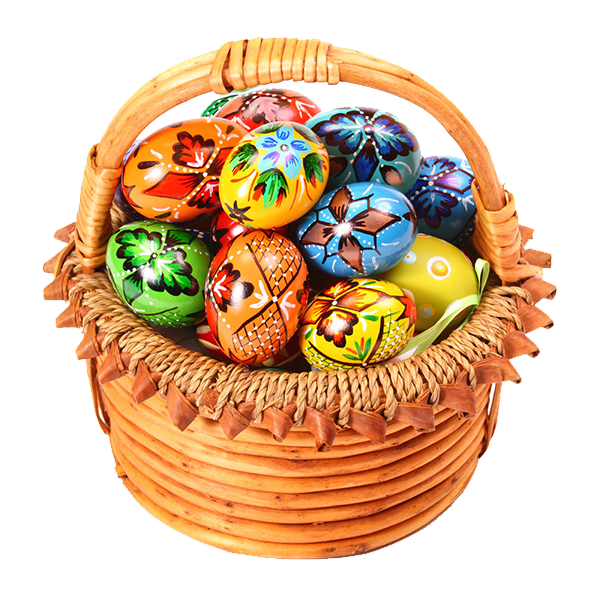 Transparent Easter Bunny Easter Egg Easter Basket Food for Easter