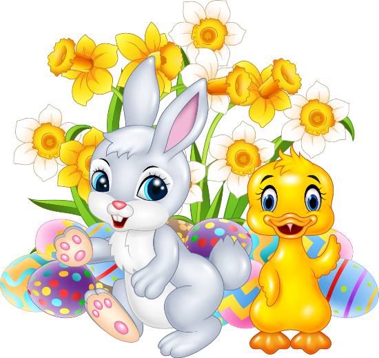 Transparent Easter Bunny Rabbit Easter Egg Hare Yellow for Easter