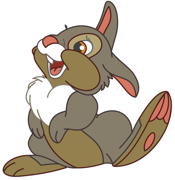 Transparent Hare Thumper Easter Bunny Paw for Easter
