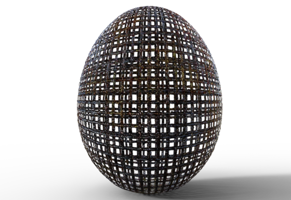 Transparent Easter Easter Egg Egg Sphere for Easter