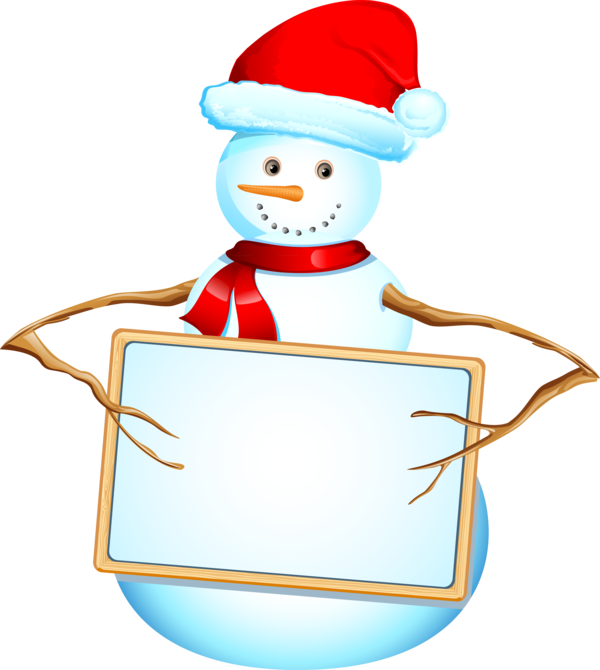 Transparent Snowman Cartoon Santa Claus Headgear for Christmas