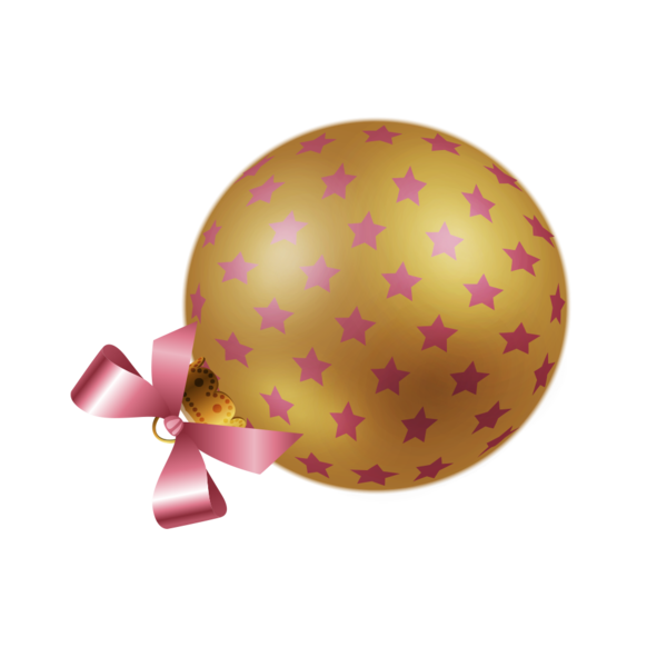 Transparent Pink Magenta Easter Egg Sphere for Easter