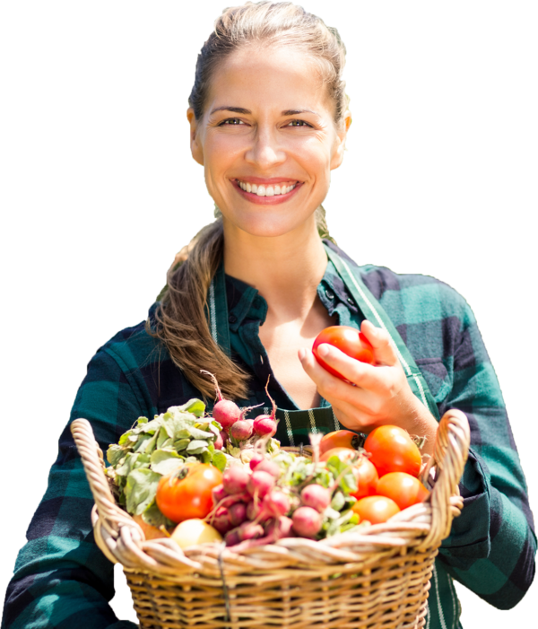 Transparent Vegetable Farmer Agriculture Natural Foods Food for Thanksgiving