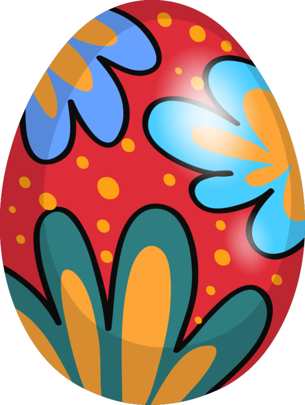 Transparent Easter Easter Egg Egg Design for Easter