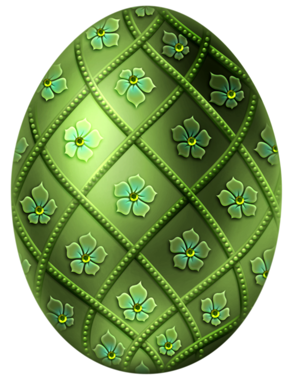 Transparent Easter Egg Easter Egg Circle Green for Easter