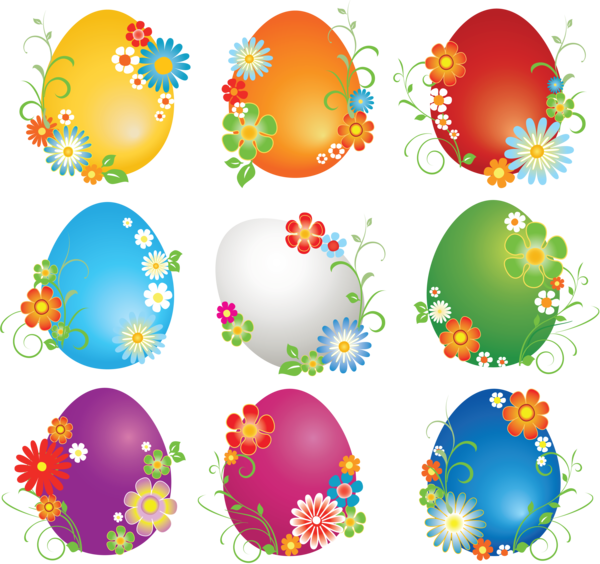 Transparent Easter Egg Chicken Egg Circle for Easter
