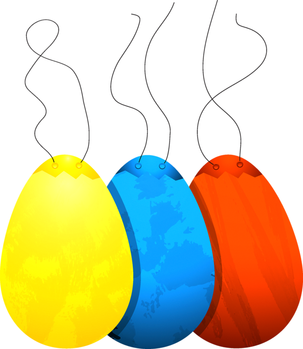 Transparent Easter Gratis Tag Easter Egg Yellow for Easter