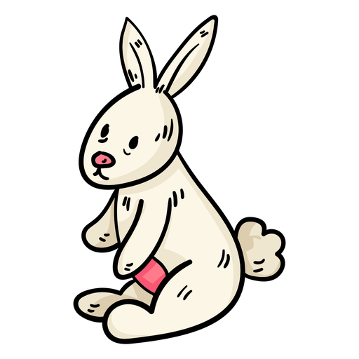 Transparent Easter Bunny Rabbit Drawing Cartoon for Easter