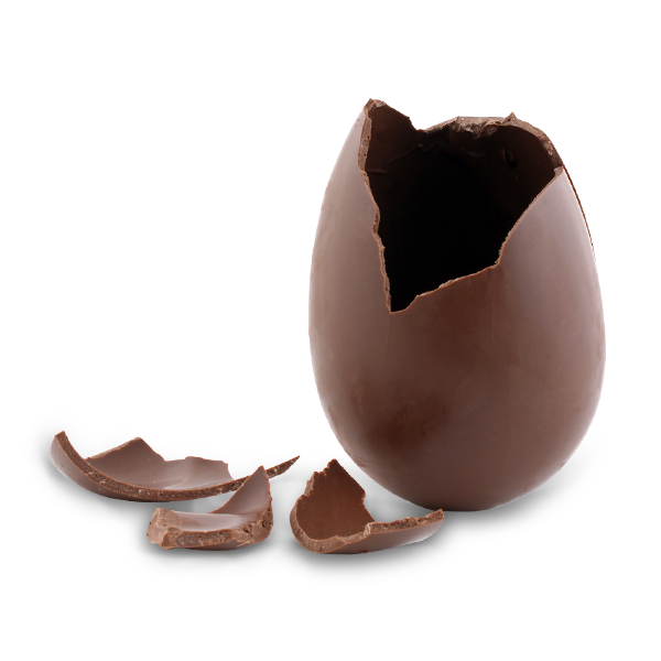 Transparent Praline Easter Egg Egg Chocolate for Easter