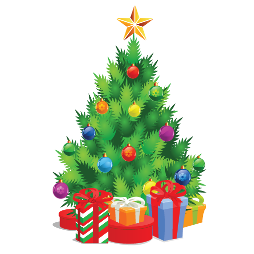 Transparent Christmas Tree Christmas Christmas Dress Up Game Fir Pine Family for Christmas