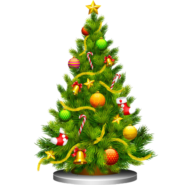 Transparent Christmas Tree Christmas Ornament Tree Evergreen Fir for Christmas