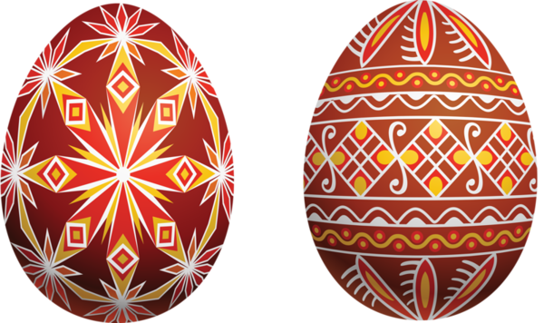Transparent Easter Easter Egg Egg Decorating Food Circle for Easter