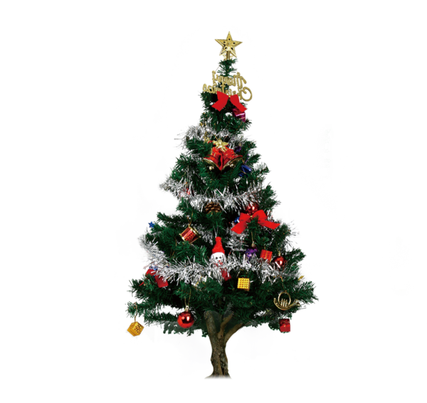 Transparent Santa Claus Christmas Tree Christmas Fir Pine Family for Christmas