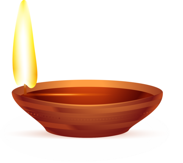 Transparent Diwali Light Diya Tableware Bowl for Diwali