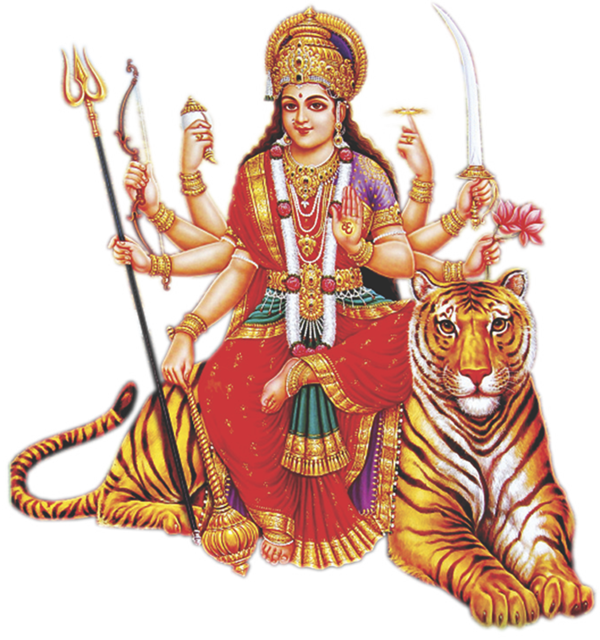 Transparent Lakshmi Durga Mahadeva Tradition Mythology for Dussehra