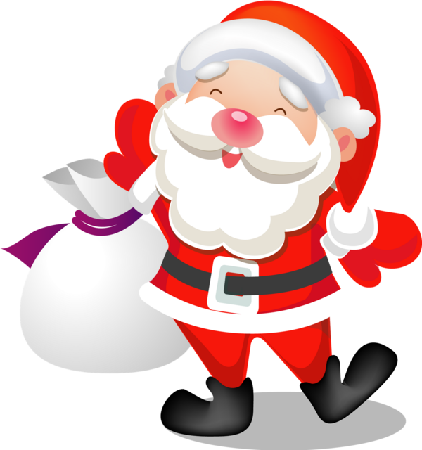 Transparent Santa Claus Reindeer Wish List Christmas Ornament Christmas for Christmas