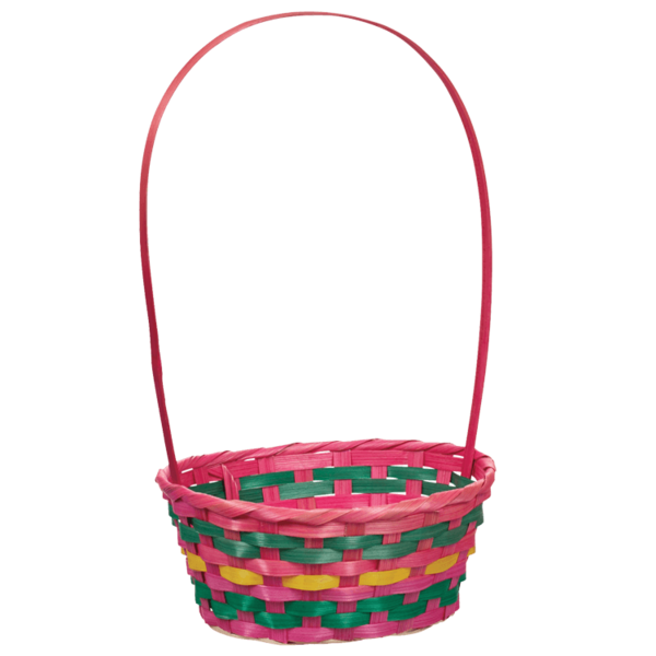 Transparent Easter Basket Basket Easter Pink Home Accessories for Easter