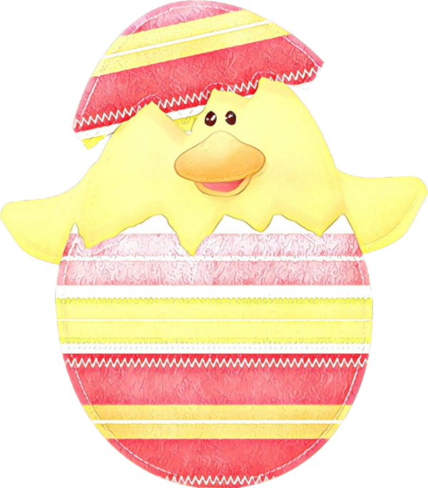 Transparent Easter Easter Egg Drawing Pink Yellow for Easter