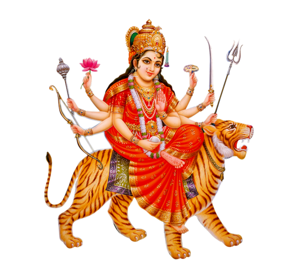 Transparent Durga Puja Mahadeva Durga Guru Animal Figure for Dussehra