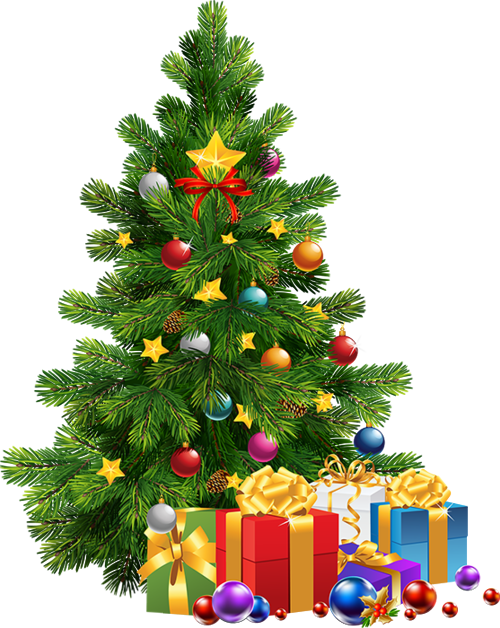 Transparent Christmas Tree Christmas Gift Fir Evergreen for Christmas