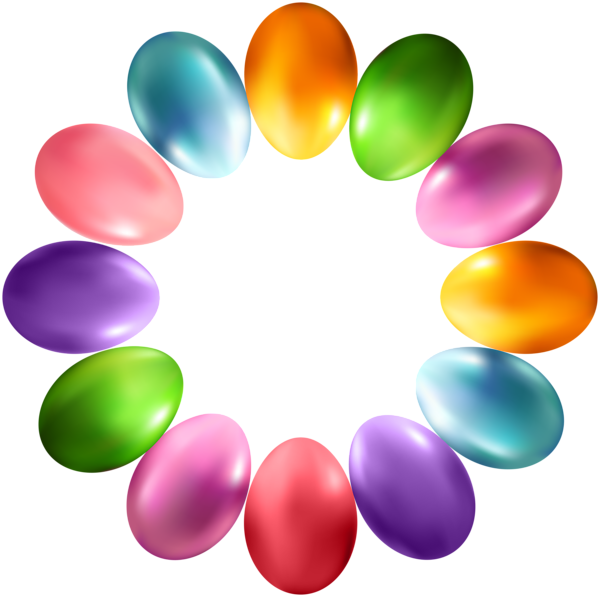 Transparent Smiley Emoticon Smile Easter Egg Balloon for Easter