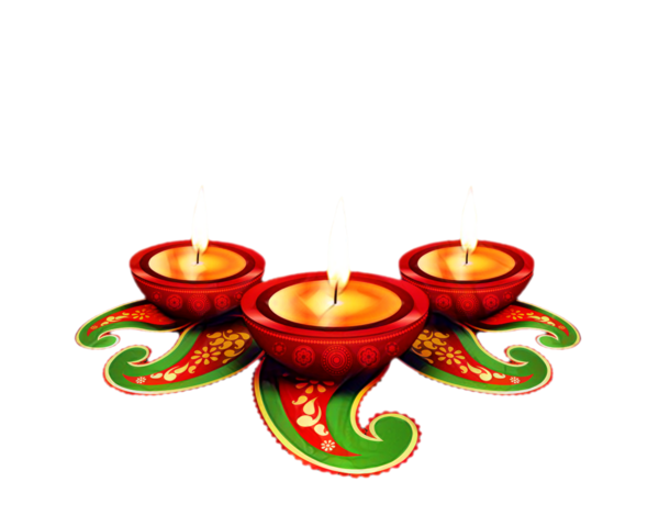 Transparent Diwali Diya Ganesha Lighting Candle for Diwali