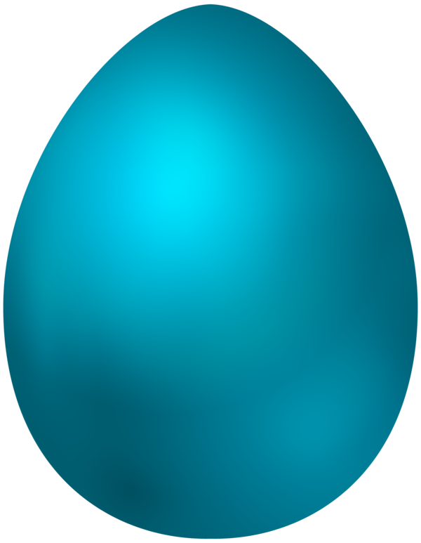 Transparent Easter Egg Easter Egg Turquoise Aqua for Easter
