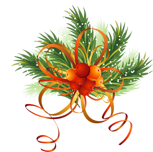 Transparent Christmas Christmas Decoration Christmas Ornament Plant Flower for Christmas