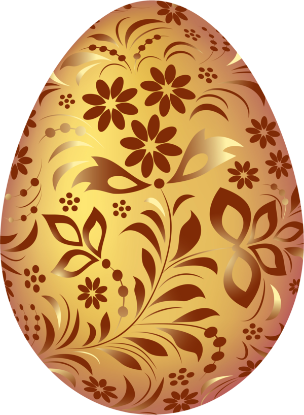 Transparent Easter Egg Egg Easter Oval Brown for Easter