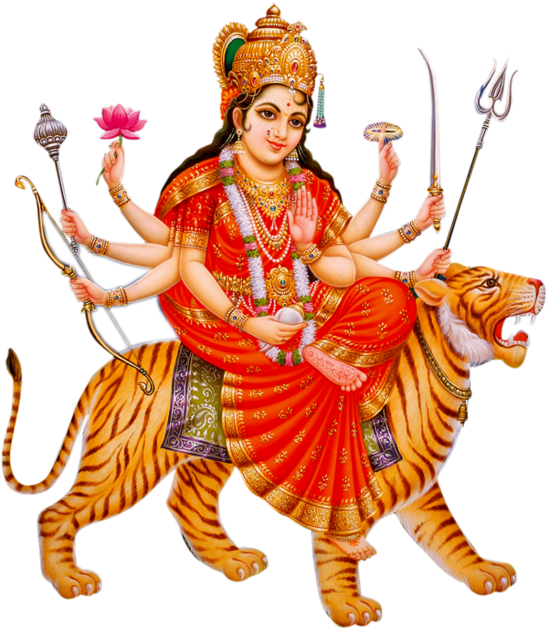 Transparent Kali Sri Durga Malleswara Swamy Varla Devasthanam Ganesha Guru Mythology for Dussehra