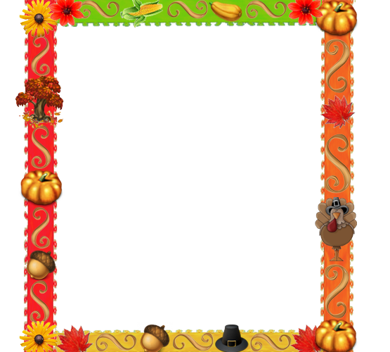 Transparent Picture Frames Harvest Autumn Picture Frame Rectangle for Thanksgiving