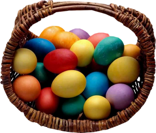Transparent Easter Bunny Easter Egg Easter Basket Bead for Easter