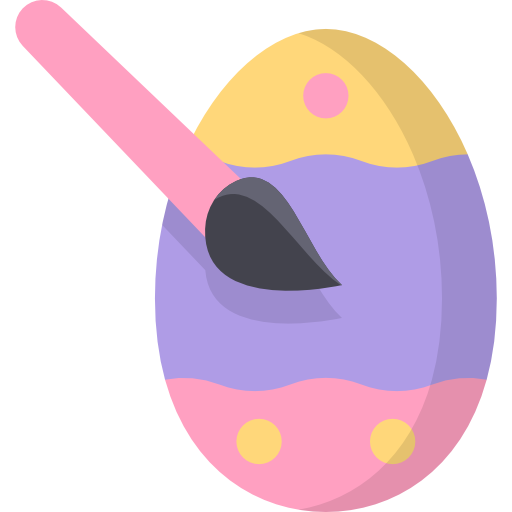 Transparent Easter Egg Easter Egg Purple Circle for Easter