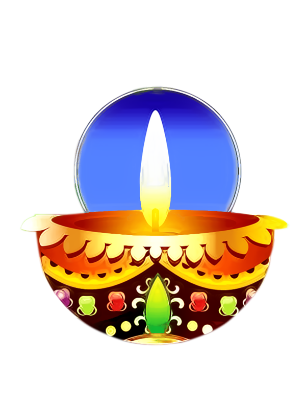 Transparent Diwali Wish 8k Resolution Wax for Diwali