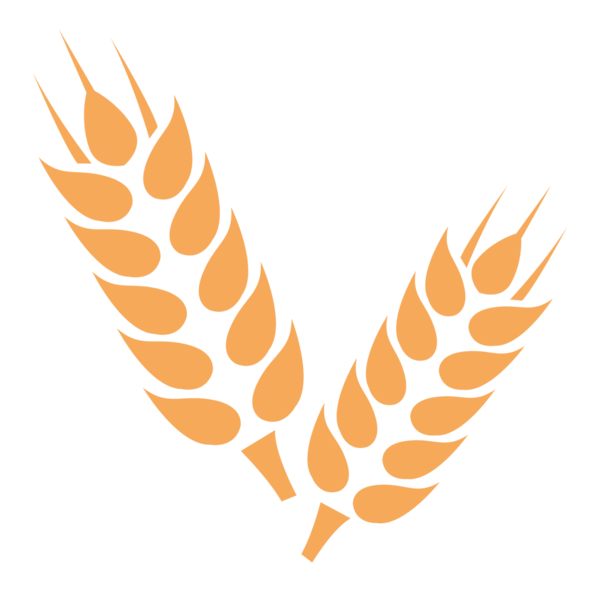 Transparent Agriculture Farm Crop Feather Logo for Thanksgiving