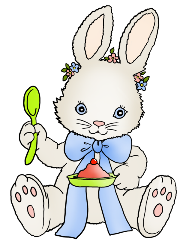 Transparent Easter Bunny Easter Easter Egg White Rabbit for Easter